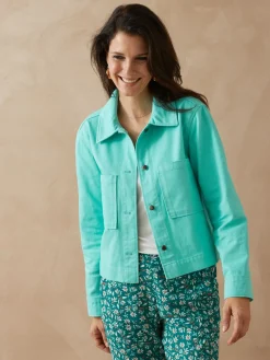 Femme Daxon Veste courte, forme boîte