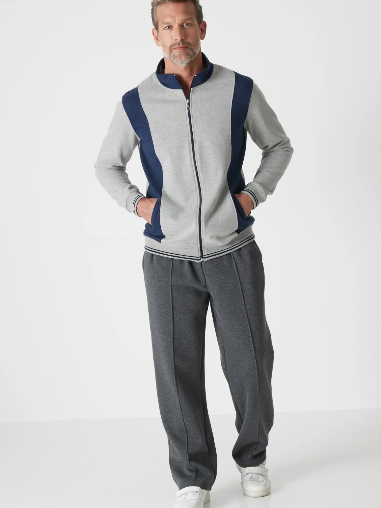 Homme Daxon Veste détente zippée intérieur molleton