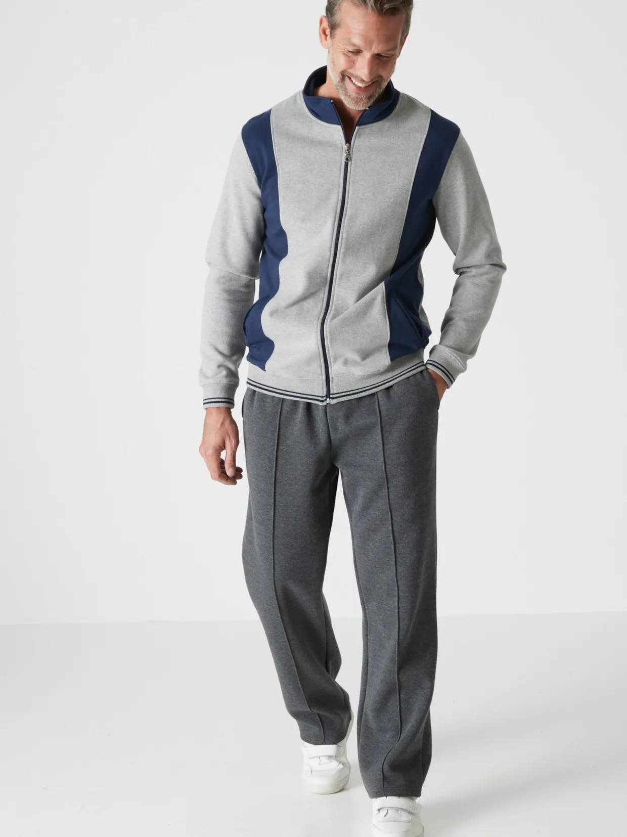 Homme Daxon Veste détente zippée intérieur molleton