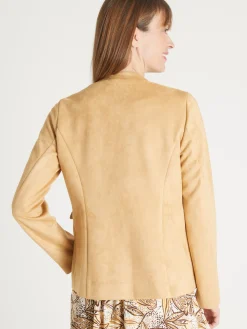 Femme Daxon Veste en maille suédine