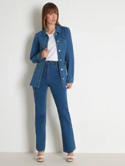Femme Daxon Veste saharienne en denim