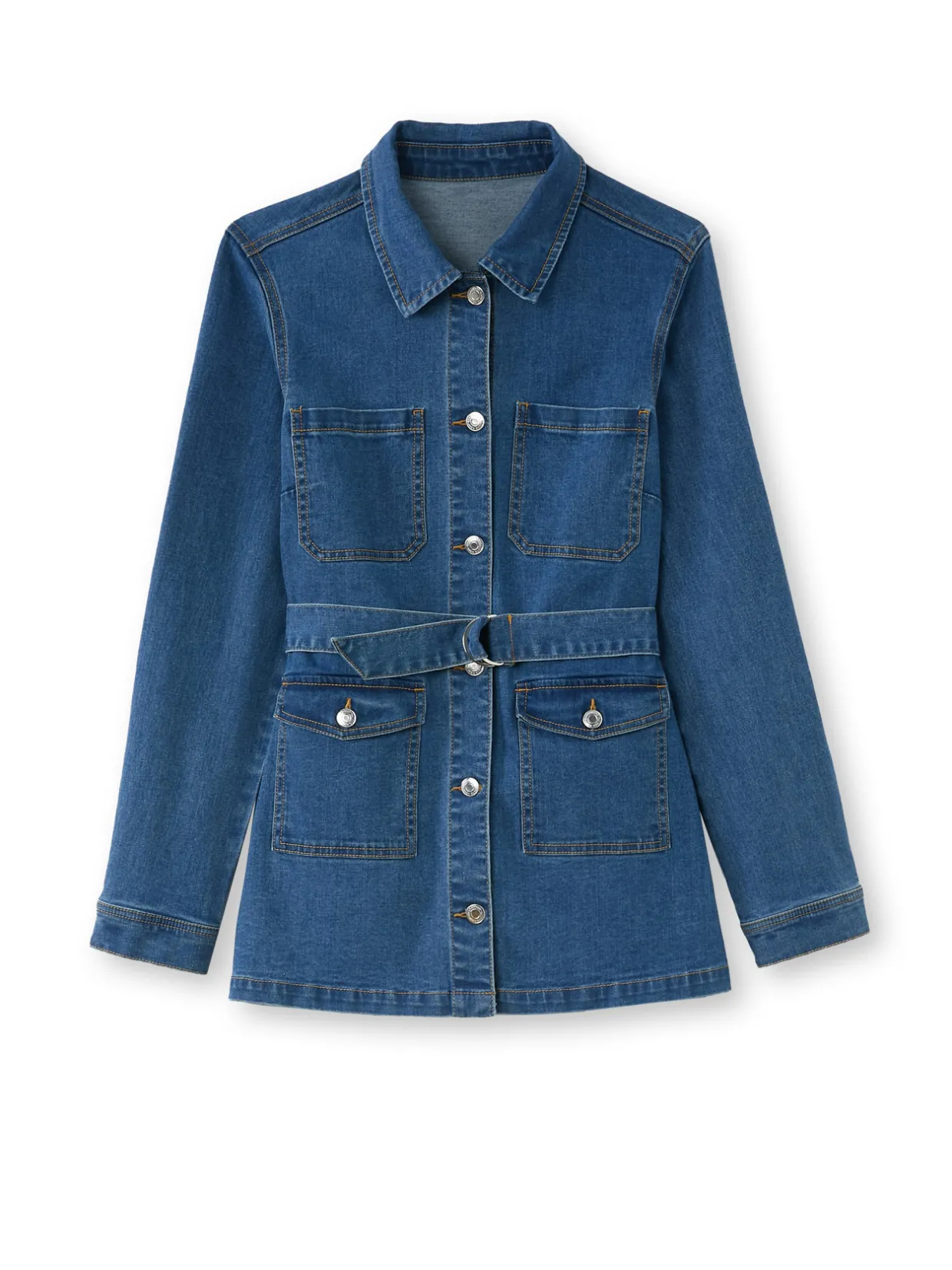 Femme Daxon Veste saharienne en denim